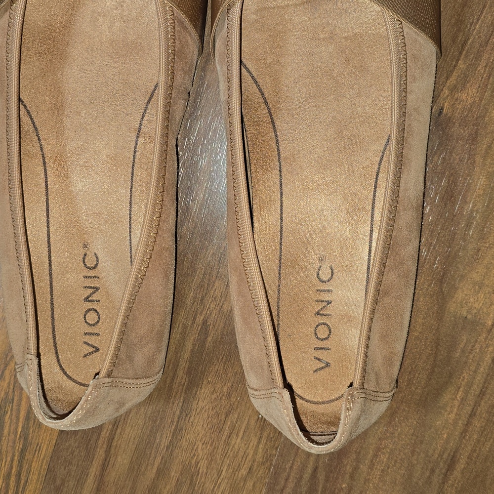 Vionic Spark Maria Ballet Flat - Toffee - Picture 4 of 9